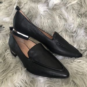 Franco Sarto Black Flats size 8